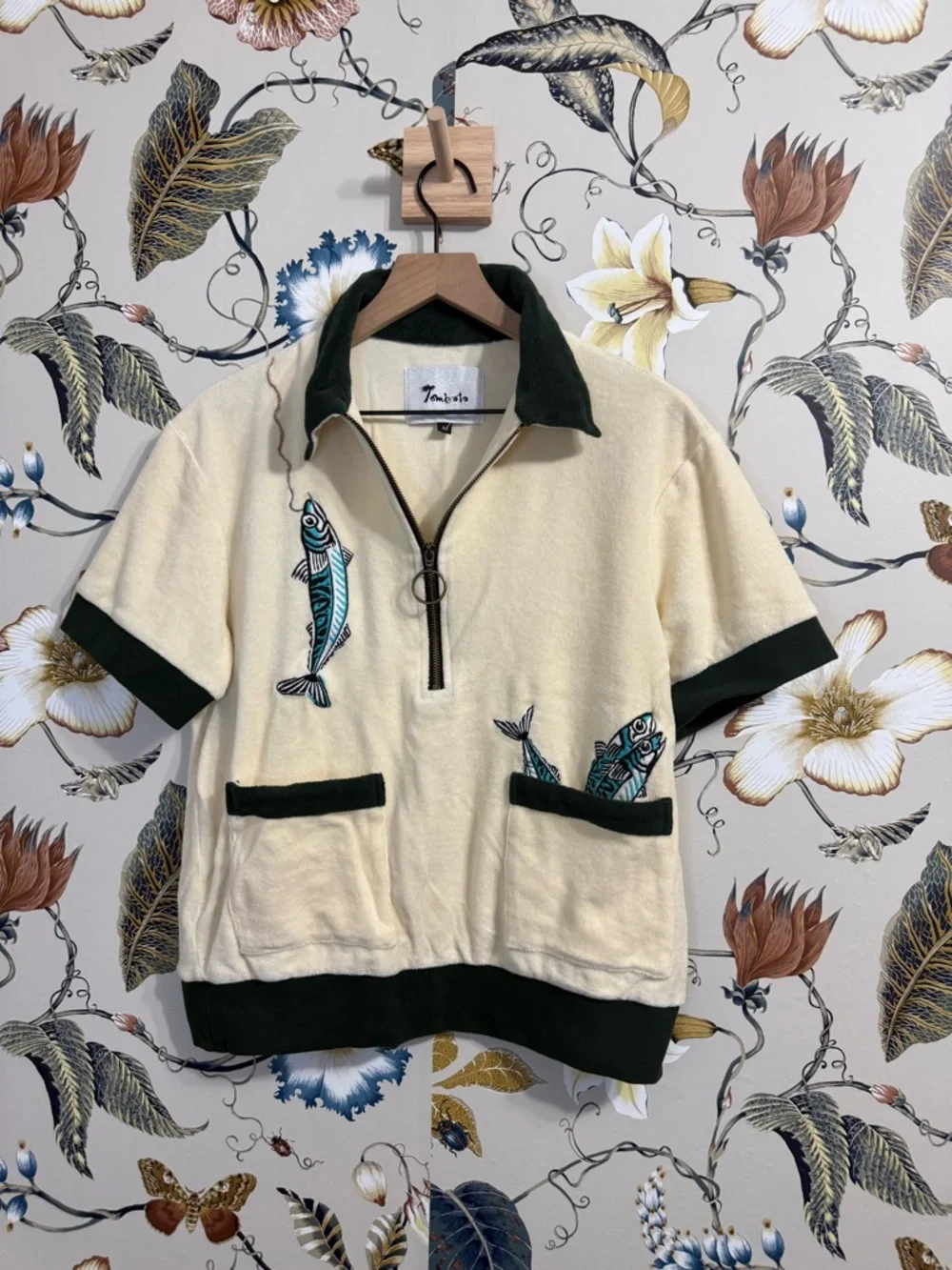Tombolo 'The Angler' Cabana Shirt Size M - Picture 3 of 8